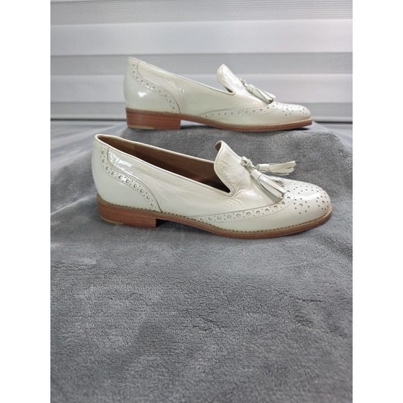 Steven By Steve Madden Shoes - Steven By Steve Madden White Loafer Leather Women's‎ Size 7 Grannycore